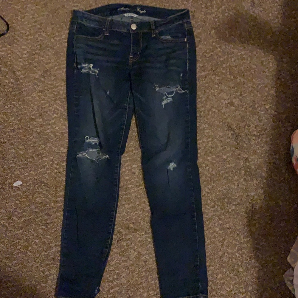 American Eagle Super Stretch Jegging; Size 10